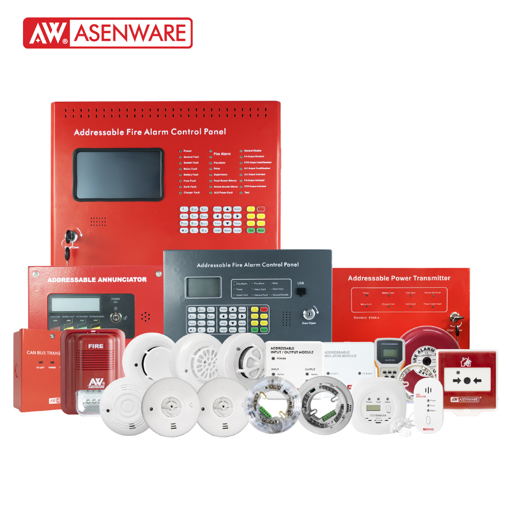 Asenware yangın algılama ve alarm ekipmanları